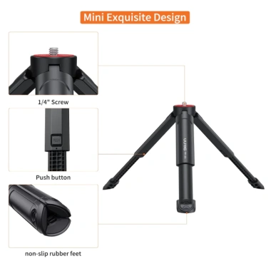 Tripod nhựa Vrig TP 05 gimbal máy ảnh, giá đỡ điện thoại và đèn trợ sáng 99.000