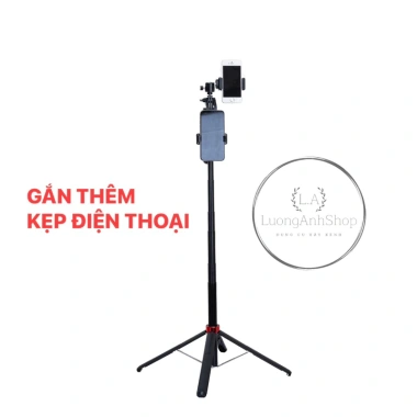Tripod P185 Gấp Gọn Chụp Hình & Livestream Tiện Lợi - Selfie 299.000₫