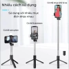 Tripod R1S 4in1 Giá đỡ điện thoại – chân máy nhẹ, gậy selfie, Bluetooth không dây, điều khiển từ xa, chỉ 55.000₫ 5