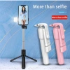 Tripod R1S 4in1 Giá đỡ điện thoại – chân máy nhẹ, gậy selfie, Bluetooth không dây, điều khiển từ xa, chỉ 55.000₫ 10