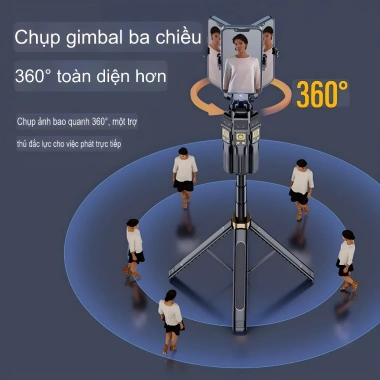 Tripod SIVIR CL11 360° Cảm Biến Người – Chống Rung, Điều Khiển Từ Xa, 410.000₫ 5