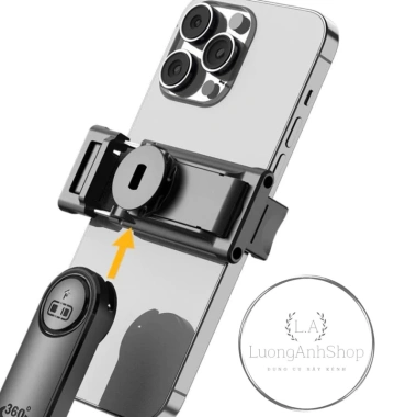 Tripod TT07 gấp gọn xoay 360°, tự động bung chân – Giá ưu đãi 629.000₫