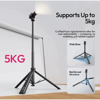 Tripod tự động mở Ulanzi MT-80 – 2m, chân máy máy ảnh & điện thoại, giá 770.000₫ 4 Tripod tự động mở Ulanzi MT-80 – 2m, chân máy máy ảnh & điện thoại, giá 770.000₫ 4