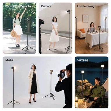 Tripod tự động mở Ulanzi MT-80 – 2m, chân máy máy ảnh & điện thoại, giá 770.000₫