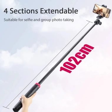 Tripod Ulanzi MT-44 & MT-44B 150cm, tải 1.5kg, nhựa ABS - Giá ưu đãi 411.000₫ 4 Tripod Ulanzi MT-44 & MT-44B 150cm, tải 1.5kg, nhựa ABS - Giá ưu đãi 411.000₫ 4