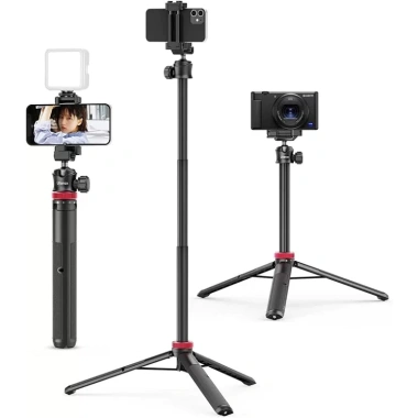 Tripod Ulanzi MT-44 & MT-44B 150cm, tải 1.5kg, nhựa ABS - Giá ưu đãi 411.000₫