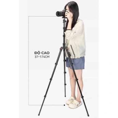 Tripod Yunteng VCT-180 Cao Cấp Chân Máy Ảnh Gấp Gọn Tiện Dụng Giá 585.000 VND