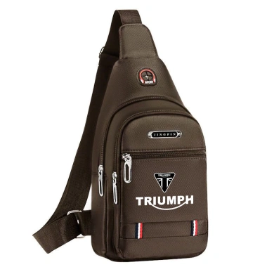 Triumph Túi Đeo Ngực Xe Máy Chống Thấm Nước, Nhẹ, Nhiều Ngăn, Dây Điều Chỉnh Biker Du Lịch 2