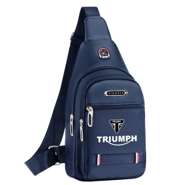 Triumph Túi Đeo Ngực Xe Máy Chống Thấm Nước, Nhẹ, Nhiều Ngăn, Dây Điều Chỉnh Biker Du Lịch 3