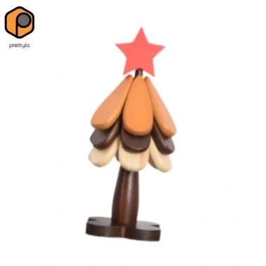 Trivet Gỗ Hình Cây Chống Trơn Trượt - Bộ Coaster Bàn Nấu Ăn Nóng, 344.850₫