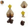 Trivet Gỗ Hình Cây Chống Trơn Trượt - Bộ Coaster Bàn Nấu Ăn Nóng, 344.850₫ 3