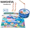 Trò chơi câu cá từ tính NAMSHEVA – Đồ chơi Montessori gỗ thông minh, tương tác cha con, học tại nhà 79.090₫