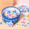 Trò chơi câu cá từ tính NAMSHEVA – Đồ chơi Montessori gỗ thông minh, tương tác cha con, học tại nhà 79.090₫ 4