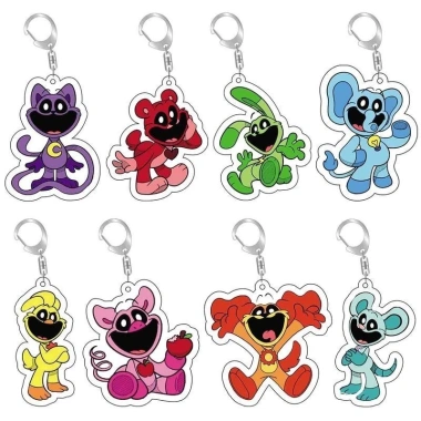 Trò Chơi Poppy Mỉm Cười Critters Catnap Móc Chìa Khóa Dây Acrylic, Giá 15.500₫