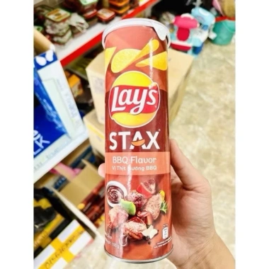 Trợ Giá Khoai Tây Lays Stax 70g 100g 150g Đủ Vị Mới Giảm Giá Đến 20 phần trăm Đậm Đà Thơm Ngon Đồ Ăn Vặt Giòn Tan Phù Hợp Mọi Lứa Tuổi Giá 23.656 VND