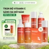 Trọn Bộ Chăm Sóc Da Vitamin C Ngừa Nám, Sáng Da, Chiết Xuất Sơ Ri Cỏ Mềm 1.9 Triệu