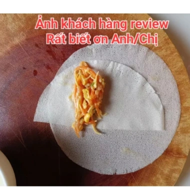 Trọn Bộ Vỏ Bánh Cuốn - Bánh Rế Ngọc Ý, Cuốn Chả Giò, Bò Bía, Đa Nem - Giá chỉ 15.000 (giá gốc 18.300) 5