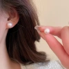 Tròn Ngọc Trai Bông Tai Phong Cách Pháp Đơn Giản - Phụ Kiện Thời Trang Nữ, Giá chỉ 64,900 VND 8