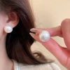 Tròn Ngọc Trai Bông Tai Phong Cách Pháp Đơn Giản - Phụ Kiện Thời Trang Nữ, Giá chỉ 64,900 VND 9