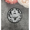 Tròn rồng thêu gắn áo dài - Sticker logo patch ủi nhiệt, bền, giá chỉ 11.000₫ 3