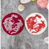 Tròn thêu rồng phượng gắn áo dài ủi nhiệt sticker logo patch Giá chỉ 14.900 VND 4