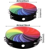 Trống cầm tay SEIZ6O Tambourine 8-10 inch - Bền bỉ, phản quang, giáo dục trẻ em - Giá ưu đãi 146.300₫ 2