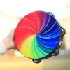 Trống cầm tay SEIZ6O Tambourine 8-10 inch - Bền bỉ, phản quang, giáo dục trẻ em - Giá ưu đãi 146.300₫ 7