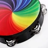 Trống cầm tay SEIZ6O Tambourine 8-10 inch - Bền bỉ, phản quang, giáo dục trẻ em - Giá ưu đãi 146.300₫ 8
