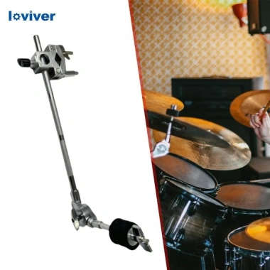 Trống Cymbal Nối Dài - Kẹp Chân Đế Điều Chỉnh, Dành Người Mới Bắt Đầu - 204.600 VND