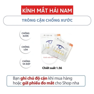 Tròng kính cận loạn viễn HAINAM EYEWEAR chống UV và ánh sáng xanh - 150.000₫
