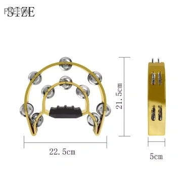 Trống Tambourine Cầm Tay Công Thái Học – Chuông Tay Đôi Kim Loại Leng Keng cho Sân Khấu, Tiệc, KTV – Giá 369.600₫ 9 Trống Tambourine Cầm Tay Công Thái Học – Chuông Tay Đôi Kim Loại Leng Keng cho Sân Khấu, Tiệc, KTV – Giá 369.600₫ 9