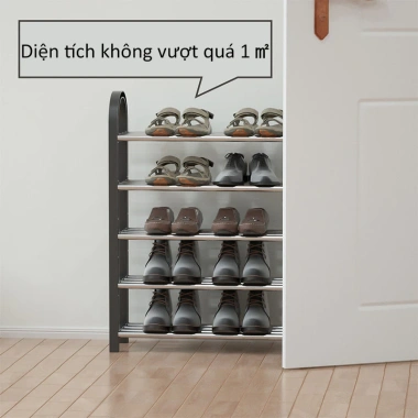 Troy House Kệ Để Giày Gấp Gọn Đa Năng 3-5 Tầng Bền Đẹp, Giá Chỉ 67.900 VND
