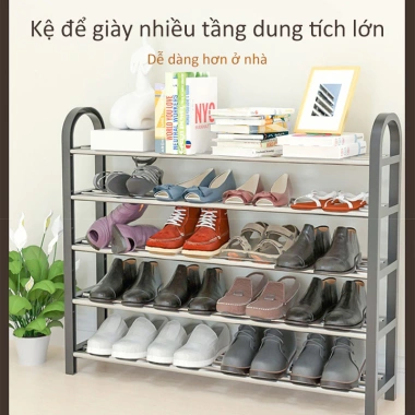 Troy House Kệ Để Giày Gấp Gọn Đa Năng 3-5 Tầng Bền Đẹp, Giá Chỉ 67.900 VND