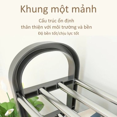 Troy House Kệ Để Giày Gấp Gọn Đa Năng 3-5 Tầng Bền Đẹp, Giá Chỉ 67.900 VND