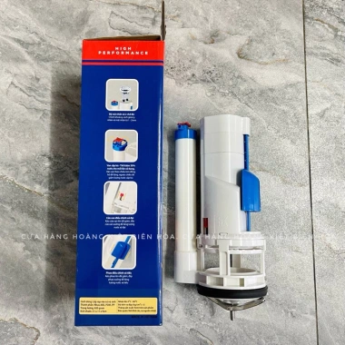 Trụ xả nước bồn cầu 2 nút nhấn Hùng Anh - Van nhựa bền, giá giảm 22% chỉ 156.000₫ 3