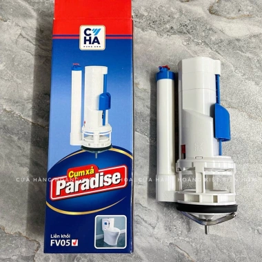 Trụ xả nước bồn cầu 2 nút nhấn Hùng Anh - Van nhựa bền, giá giảm 22% chỉ 156.000₫ 4