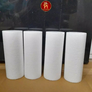 Trụ xốp trắng cứng đặc mịn - Pháo cối mô hình trang trí Tết, tạo hình trái cây, con vật, đồ vật handmade tiện dụng - 29.000₫