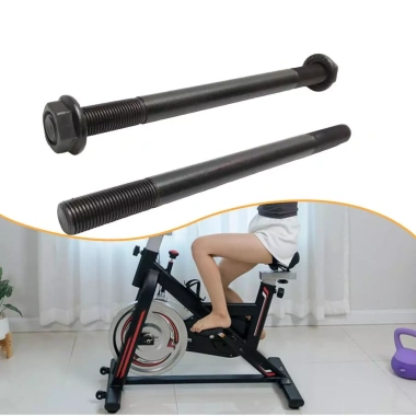 Trục bánh đà Baosity ren thép cường độ cao M10 cho xe đạp tập thể dục Giá 190.300₫