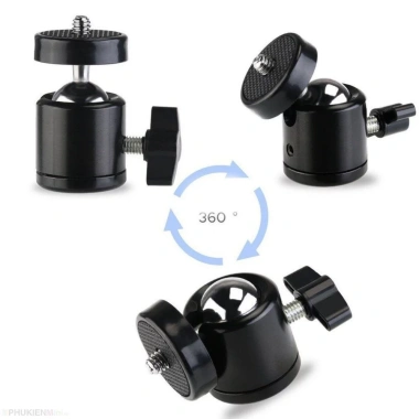 Trục Xoay 360 Kẹp Giá Đỡ Điện Thoại Gắn Chân Tripod 2m1 5.830 Quay Video Toktok Chụp Hình Giá 35.280đ 5