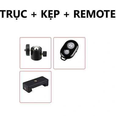Trục Xoay 360 Kẹp Giá Đỡ Điện Thoại Gắn Chân Tripod 2m1 5.830 Quay Video Toktok Chụp Hình Giá 35.280đ 8