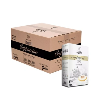 Trung Nguyên Legend Cappuccino Hazelnut Mocha Coconut 12 que 18gr - Thùng 12 hộp - 1tr