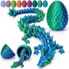 Trứng Rồng Pha Lê 3D - Tạo Hình Rồng Đầy Màu, Quà Tặng Sưu Tập Trẻ và Người Lớn - 99.065₫