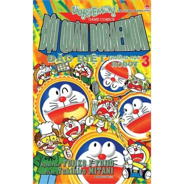 Truyện Đội Quân Doraemon Đặc Biệt - Trường Học Robot (3 Tập) - Giá chỉ 31.000đ - Fujiko Fujio - Kim Đồng 4