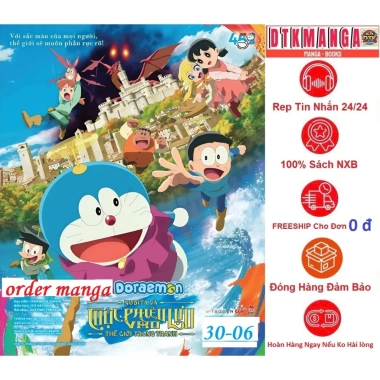 Truyện Doraemon movie màu – Câu chuyện hoạt hình hấp dẫn, giá chỉ 40.000₫