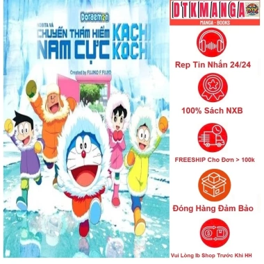 Truyện Doraemon movie màu – Câu chuyện hoạt hình hấp dẫn, giá chỉ 40.000₫