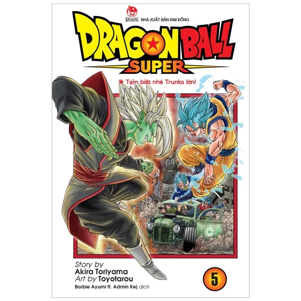 Hình ảnh sản phẩm Truyện Tranh 7 Viên Ngọc Rồng Dragon Ball Super Tập 1-23 Mới Nhất NXB Kim Đồng - 36.000 VND