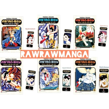 Truyện Tranh Astro Boy (Cậu bé tay sắt) Trọn bộ 9 tập + Ngoại truyện - Tezuka Osamu - Giảm còn 250.000đ 4