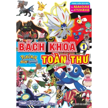 Truyện tranh bách khoa toàn thư Pokémon Sun & Moon - Giá ưu đãi 105.000 VNĐ