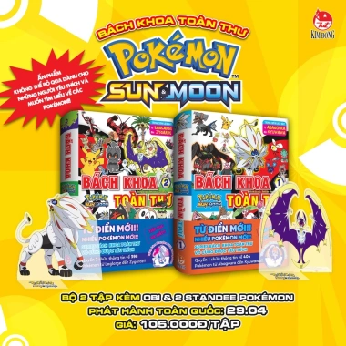 Truyện tranh bách khoa toàn thư Pokémon Sun & Moon - Giá ưu đãi 105.000 VNĐ