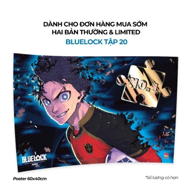 Truyện tranh BlueLock Tập 20 bản tái bản giới hạn - NXB Kim Đồng, chỉ 44.000đ 6
